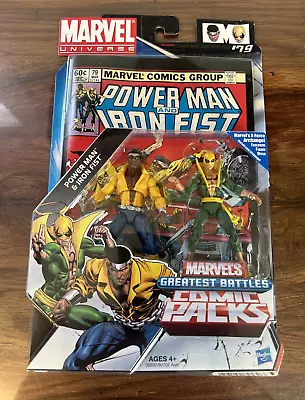 Marvel Universe Greatest Battles Comic Pack Power Man & Iron Fist W/Comic New • $38