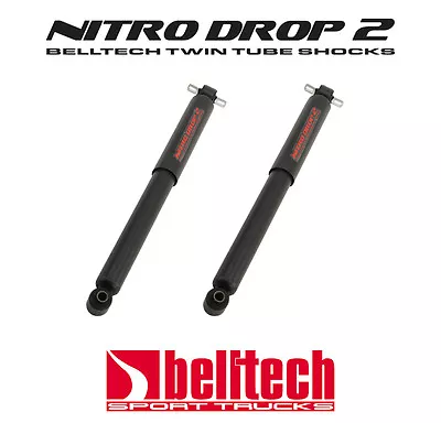 82-04 S10 & Sonoma 2WD Nitro Drop 2 Rear Shocks For 3  - 6  Drop (Pair) Belltech • $108