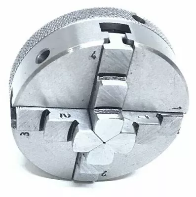 Lathe Chuck Self Centering 4-Jaw 65MM Reversible Chuck Hardened Steel Jaws • $85