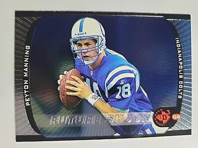 Peyton Manning 1998 Upper Deck UD3 #FS31 Silver Rookie Card Indianapolis Colts  • $12.95