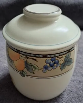 Mikasa Intaglio Garden Harvest Canister Malaysia • $9.99