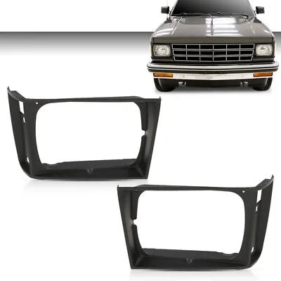 Fit For 82-90 Chevrolet S10 Blazer GMC S15 Jimmy Headlight Trim Bezel Left+Right • $29.40