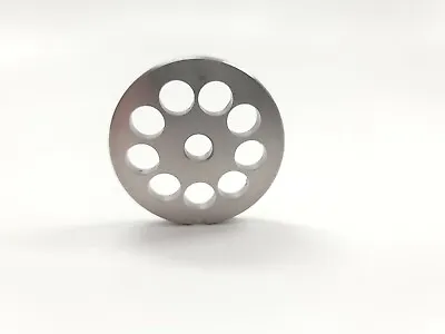 LEM # 5 Stainless Steel Grinder Plate - 10MM (3/8 ) • $12.99