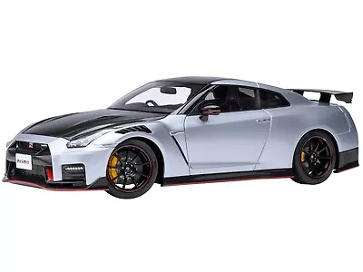 2022 Nissan Gt-r (r35) Nismo Rhd Ultimate Silver 1/18 Model Car By Autoart 77503 • $199.99