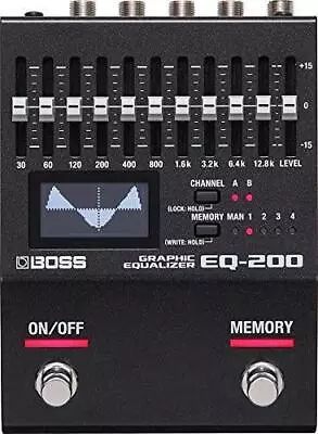 Brand BOSS EQ-200 Graphic Equalizer Guitar Effects Pedal DHL Express Or • $406.58