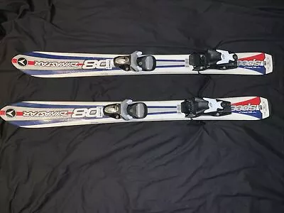 Dynastar Speed Youth Boys Girls Skis Size 90 Cm Bindings France • $120