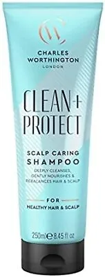 Charles Worthington Clean And Protect Scalp Caring Shampoo With Rose Clay Salic • £11.79