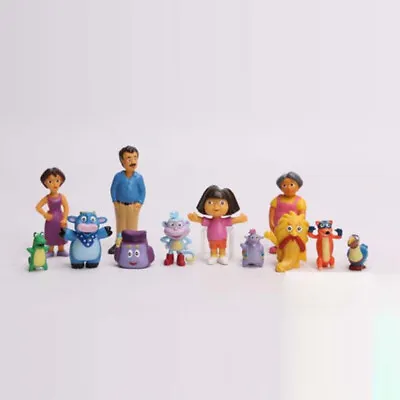 Dora The Explorer 12 PCS Movie Action Figure Toy Gift For Kids Cake Topper Decor • $17.89
