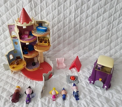 £39.99 • Buy BEN & HOLLYS LITTLE KINGDOM PLAYSET Car NANNY PLUM Figures BUNDLE House TENT