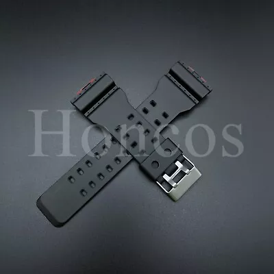 Fits For Casio G-Shock G-8900 GA-100 GA-110 B/ Red Replacement Watch Band Strap • $14.99