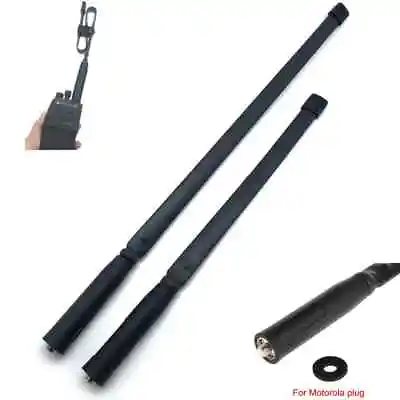  CS Tactical Dual Band VHF UHF Antenna For Motorola GP328 GP3688PRO5150 HT1250 • $25.39