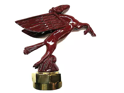 20s MOBIL OIL COMPANY FLYING RED HORSE PEGASUS RADIATOR CAP MASCOT MODEL T FORD • $625