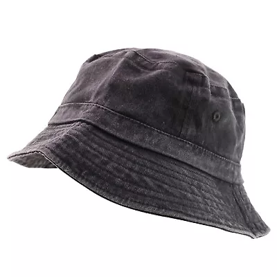 XXL Oversize Pigment Dyed Washed  Bucket Hat Fits Upto 3XL - FREE SHIPPING • $19.99