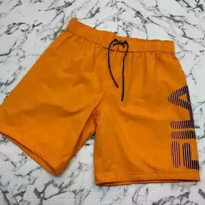 Men’s Fila Orange Navy Fashion Casual Short • $49