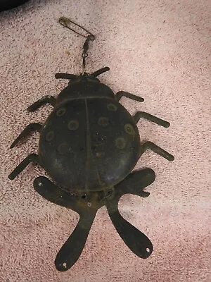 Vintage Unusual Metal Bug Decoration • $9.99