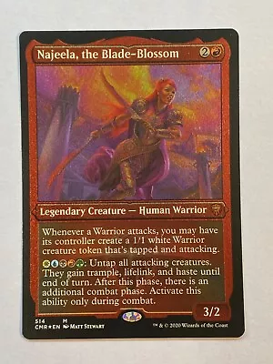 MTG - Najeela The Blade-Blossom - Etched Foil - Commander Legends • $10.45