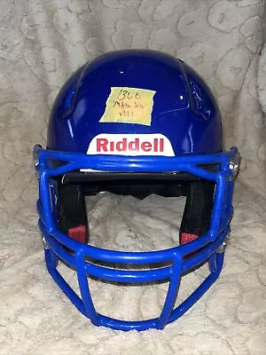 Riddell Revo Speed 360 Adult Medium Football Helmet (Metallic Blue W/ Blue FM) • $65