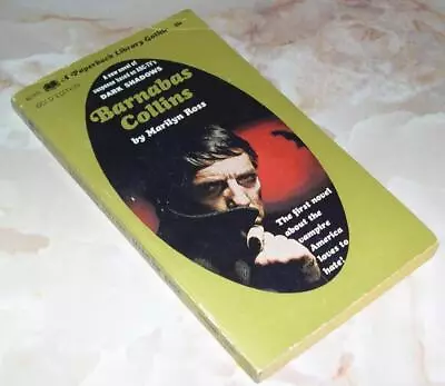 DARK SHADOWS: Barnabas Collins By Marilyn Ross (1968 Paperback) • $6