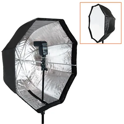 32  / 81cm Octagonal Umbrella Softbox Soft Box For Speedlite / Studio Flash NEW • $27.39