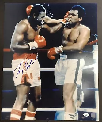 Larry Holmes Signed Photo 16x20 Autograph JSA Vs Muhammad Ali Boxing HW Champion • $89.99