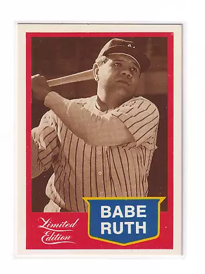 Babe Ruth Baseball Card Collectors Marketing Corp Limited Edition Yankees NM+ • $5.99