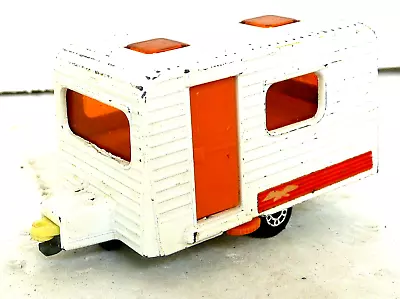 Vintage 1977  Lesney Matchbox Caravan No 31 Trailor Door Opens And Closes Car • £7.74