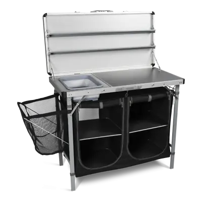 Kampa Dometic Chieftain Field Kitchen / Camping Kitchen Stand With Carry Bag • £155.98