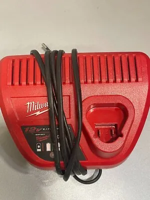 Milwaukee C12C Li-Ion Battery Charger 12V 3.0A Used EU Power Plug Tested • $9.62