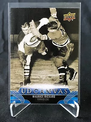 23-24 Upper Deck SERIES 2 Hockey UD CANVAS MAURICE RICHARD #C242 PF • $1.25