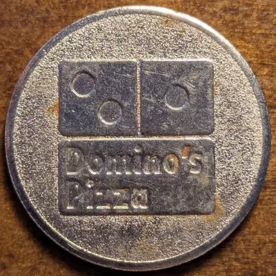 Alexandria Virginia VA Domino's Pizza Shadowland Adventures Amusement Token • $5.99