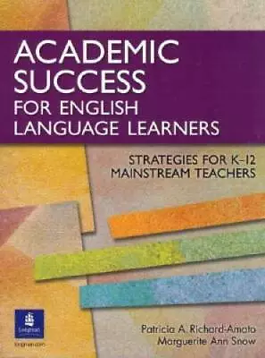 Academic Success For English Language Learners: Strategies For K-12 Mains - GOOD • $5.31