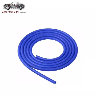 10 Feet ID: 1/4  / 6mm Silicone Vacuum Hose Tube High Performance Blue • $10.79