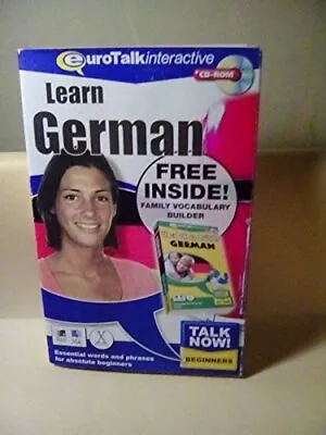 Talk Now Learn German: Essential Words And... EuroTalk • £8.99