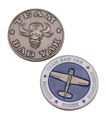 Team Bad Yak Challenge Coin • $13.95