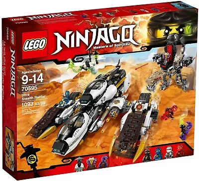 Lego Ninjago Masters Of Spinjitzu Ultra Stealth Raider 70595 • $599