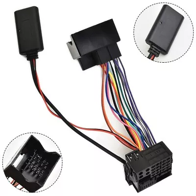 AUX Audio Cable Adapter-Bluetooth For BMW E39 X5/X3 Z4/R50/R53 CD Radio Navi • $19.27