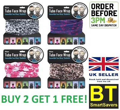 Full Function Face Cover Mask Neck Warmer Gaiter Snood Biker Balaclava Bandana • £2.99