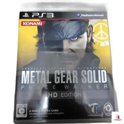 Metal Gear Solid Peace Walker HD EDITION PS3 PlayStation3 Used Game  Good  Japan • $32.10