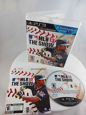 PlayStation 3 MLB The Show 13 Preowned Very Good Tested Works With PSMove • $4