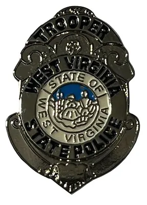 Lot Of 50 West Virginia State Police Trooper Badge Hat Cap Lapel Pin PO-549 • $108.88