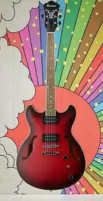 Ibanez AM53SRF Artcore 6 String Electric Guitar - Red • $349.99