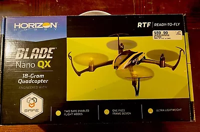 Horizon Hobby Blade Nano QX RTF R/C 18-Gram Quadcopter  Used /Tested • $59.99