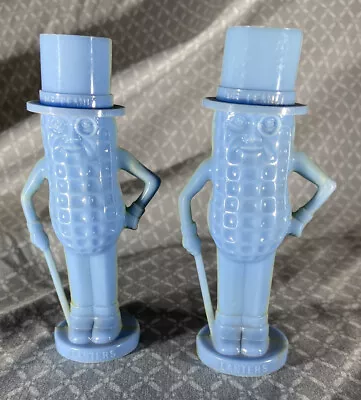 VINTAGE 4 Inch MR. PEANUT SALT AND PEPPER SHAKERS • $24.99