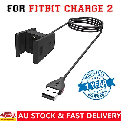 $10.89 • Buy USB Charger Charging Cable Compatible With Fitbit Charge 2 Smart Fitness Watch