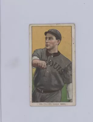 1909-11 Polar Bear T206 BARNEY PELTY (Vertical) (Creases) (b) • $75