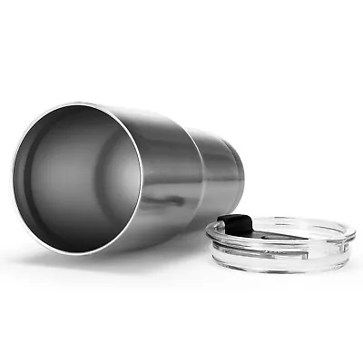 Costway 30oz Stainless Steel Tumbler Cup Double Wall Large Travel Mug W/Lid • $17.99