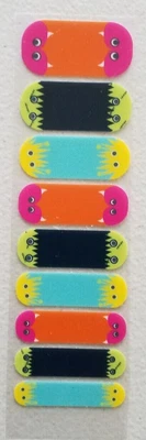 $5 • Buy Jamberry Nail Wrap Half Sheet Monster Mash Halloween Retired January 2016