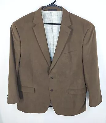 $49.99 • Buy RALPH LAUREN Men 50R Brown 2-Button Cotton Corduroy Sport Coat Blazer Jacket