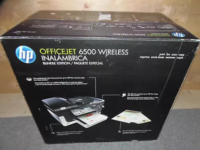 New HP Officejet 6500 All-In-One Inkjet Printer Wireless E709n • $499.99