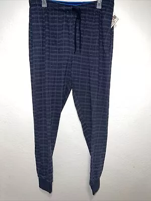 Men's Sleep Lounge Pants Size M L XL Waist 2 Pockets New Open Trails Plaid NWT • $11.66